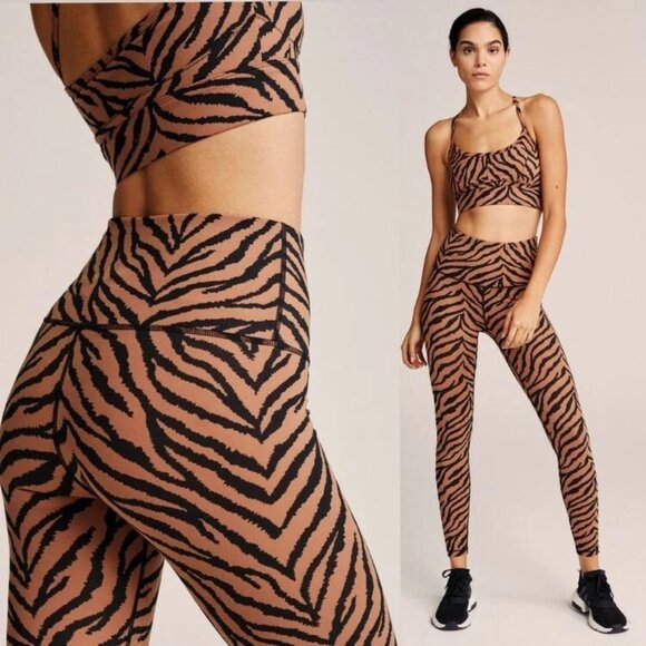 Varley Century Legging 2.0 Clay Zebra RARE - Picture 1 of 16